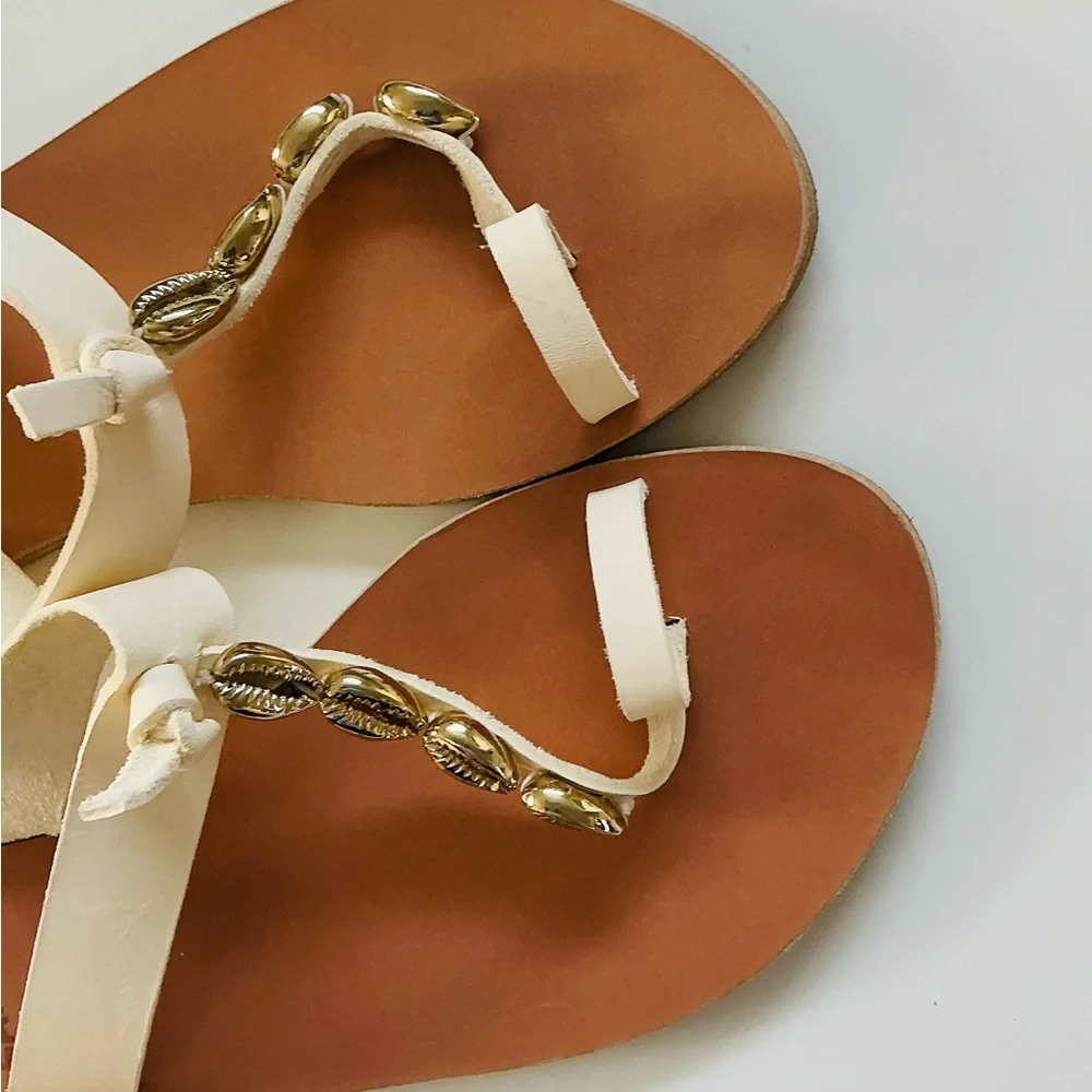 Gorgeous Ancient Greek Sandals Iris Sz 40 - Picture 6 of 10